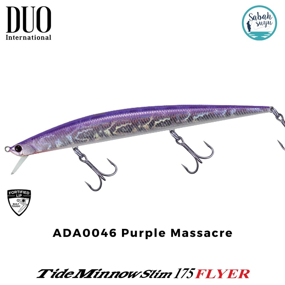 Duo Tide Minnow Slim 175 FLYER ADA0046 Purple Massacre