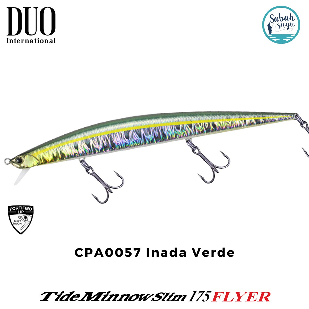 Duo Tide Minnow Slim 175 FLYER CPA0057 Inada Verde