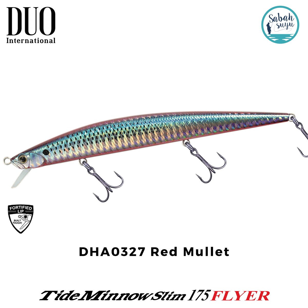 Duo Tide Minnow Slim 175 FLYER DHA0327 Red Mullet