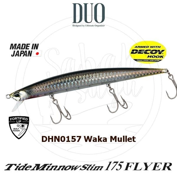 Duo Tide Minnow Slim 175 FLYER DHN0157 Waka Mullet