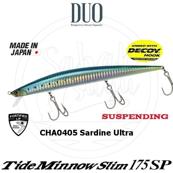 Duo Tide Minnow Slim 175SP CHA0405 Sardine Ultra
