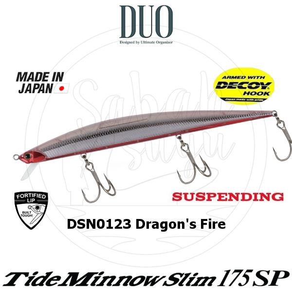 Duo Tide Minnow Slim 175SP DSN0123 Dragon's Fire