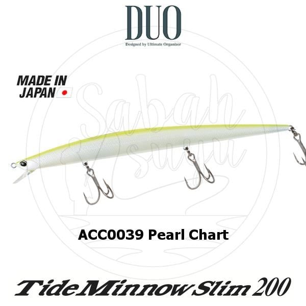 Duo Tide Minnow Slim 200 ACC0039 Pearl Chart OB