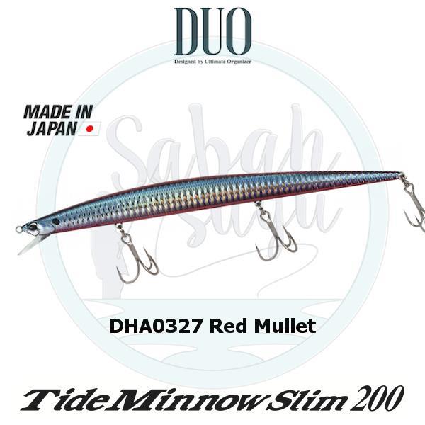 Duo Tide Minnow Slim 200 DHA0327 Red Mullet