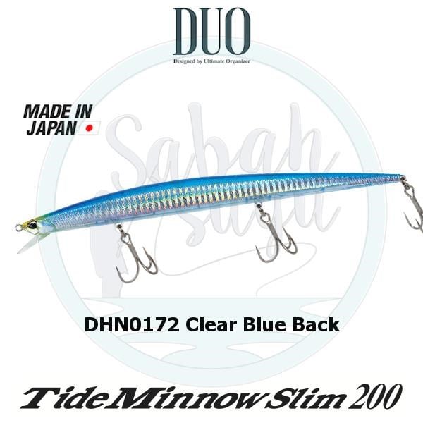 Duo Tide Minnow Slim 200 DHN0172 Clear Blue Back