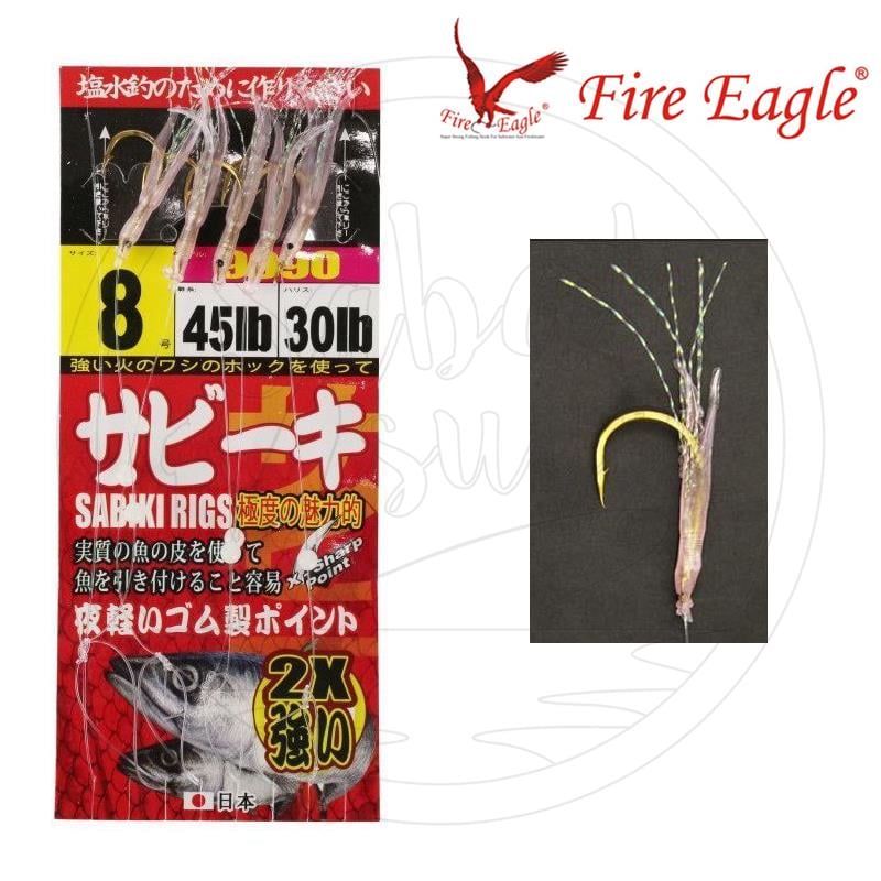 Fire Eagle Sabiki 9090 5 İğneli Çapari No:8