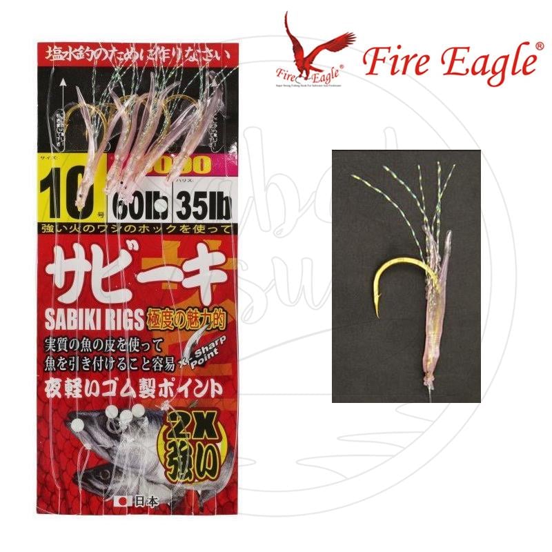 Fire Eagle Sabiki 9090 5 İğneli Çapari No:10