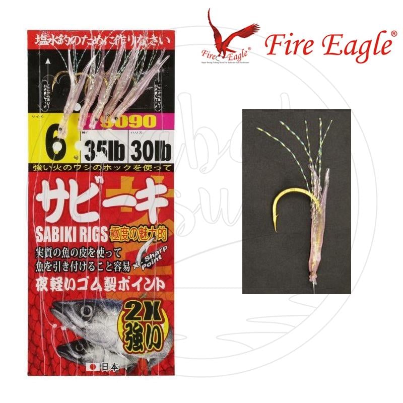 Fire Eagle Sabiki 9090 5 İğneli Çapari No:6