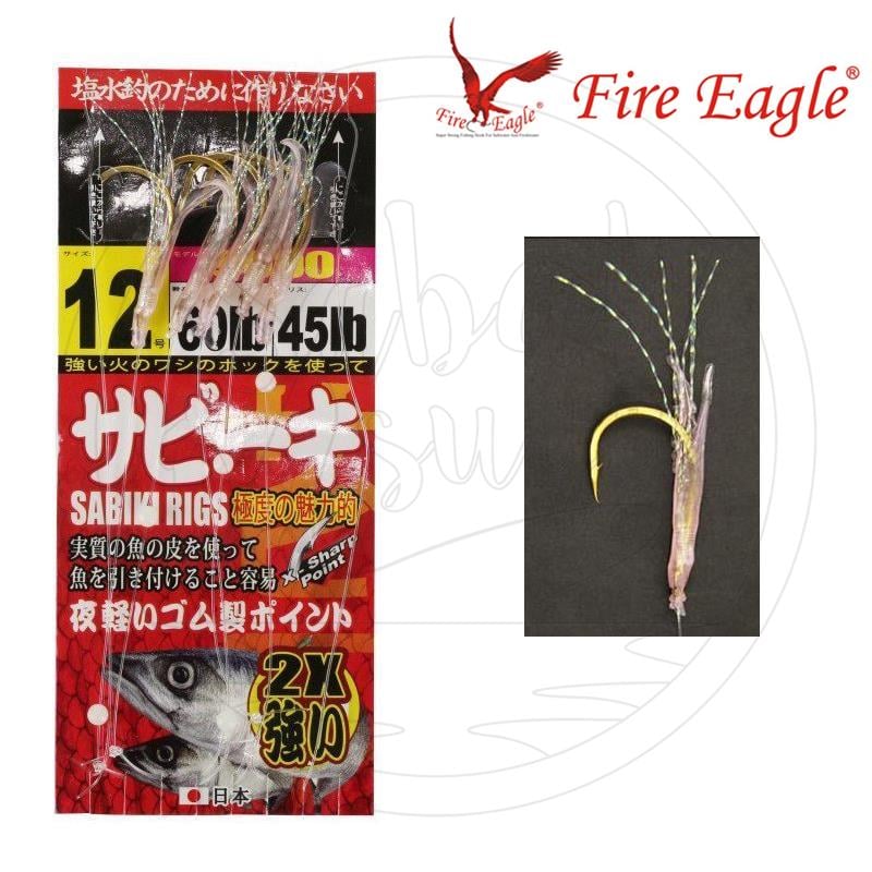 Fire Eagle Sabiki 9090 5 İğneli Çapari No:12