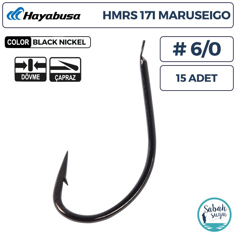 Hayabusa HMRS 171 Kısa P. Dövme İğne Siyah #6/0 (15 Adet)