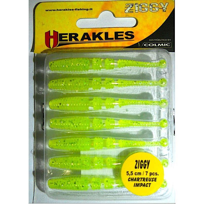 Herakles Ziggy Silikon 55 mm Chartreuse Impact