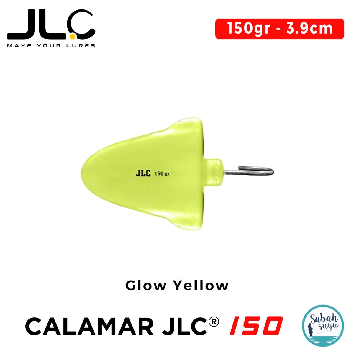JLC Calamar Kafa 150gr Glow Yellow