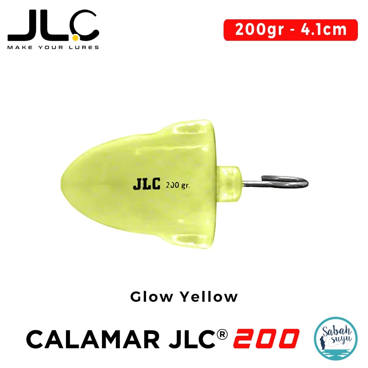 JLC Calamar Kafa 200gr Glow Yellow