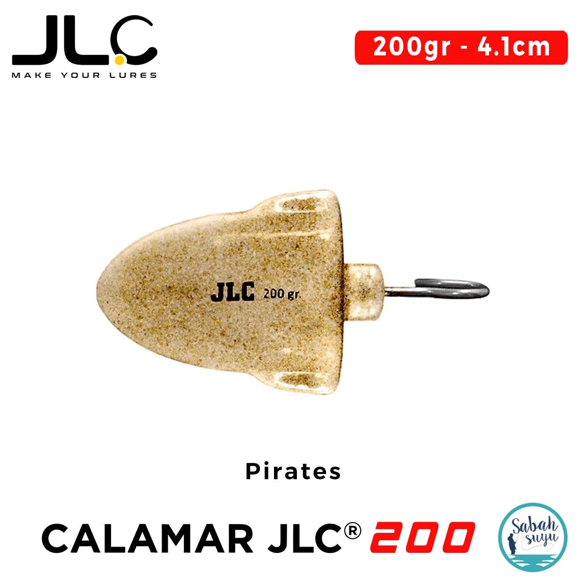 JLC Calamar Kafa 200gr Pirates