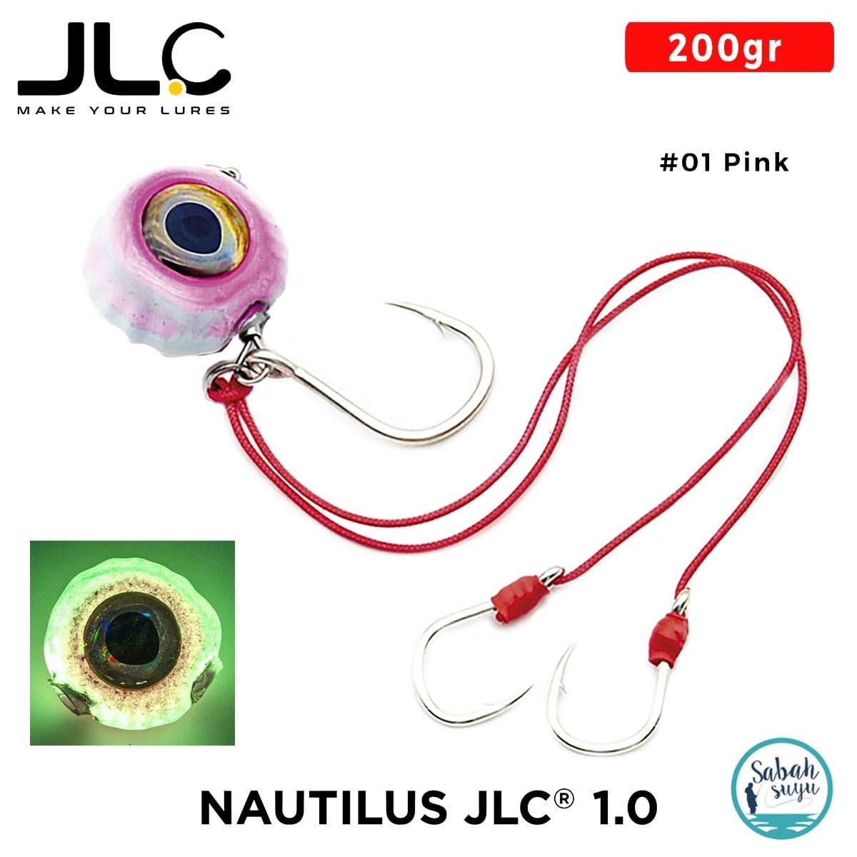 JLC Nautilus 1.0 Live Kabura Set 200gr #01 Pink