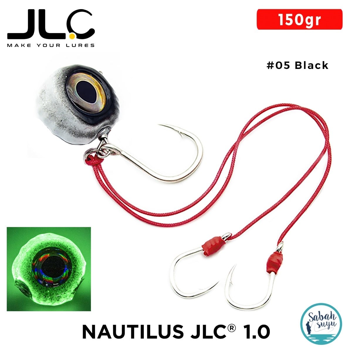 JLC Nautilus 1.0 Live Kabura Set 150gr #05 Black