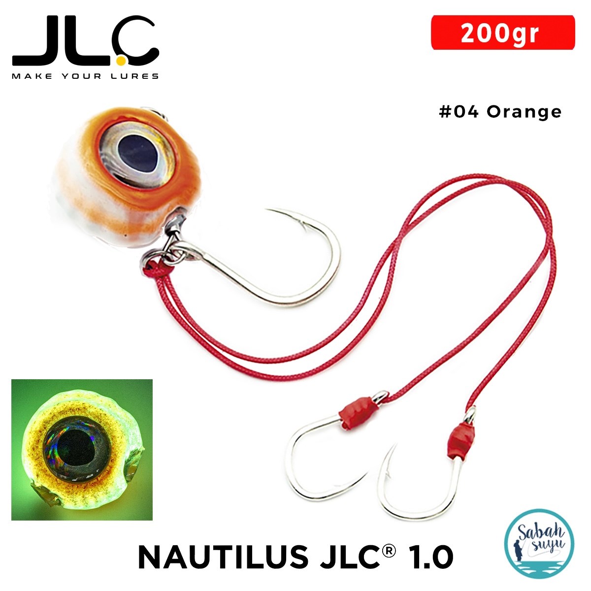 JLC Nautilus 1.0 Live Kabura Set 200gr #04 Orange