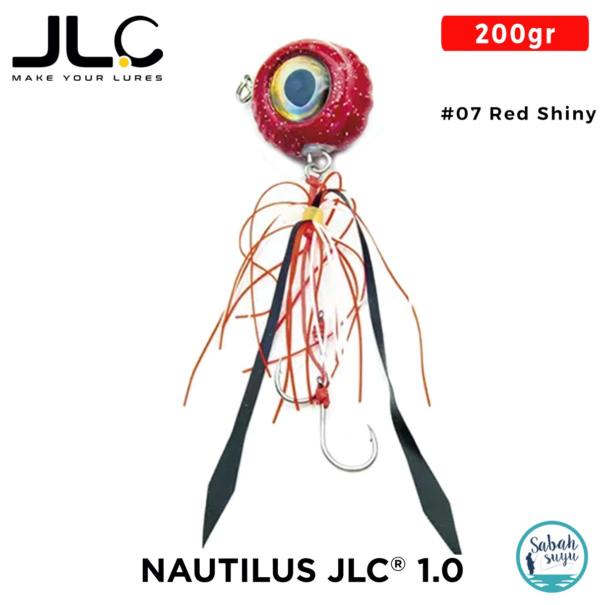 JLC Nautilus 1.0 Tai Rubber Set 200gr #07 Red Shiny