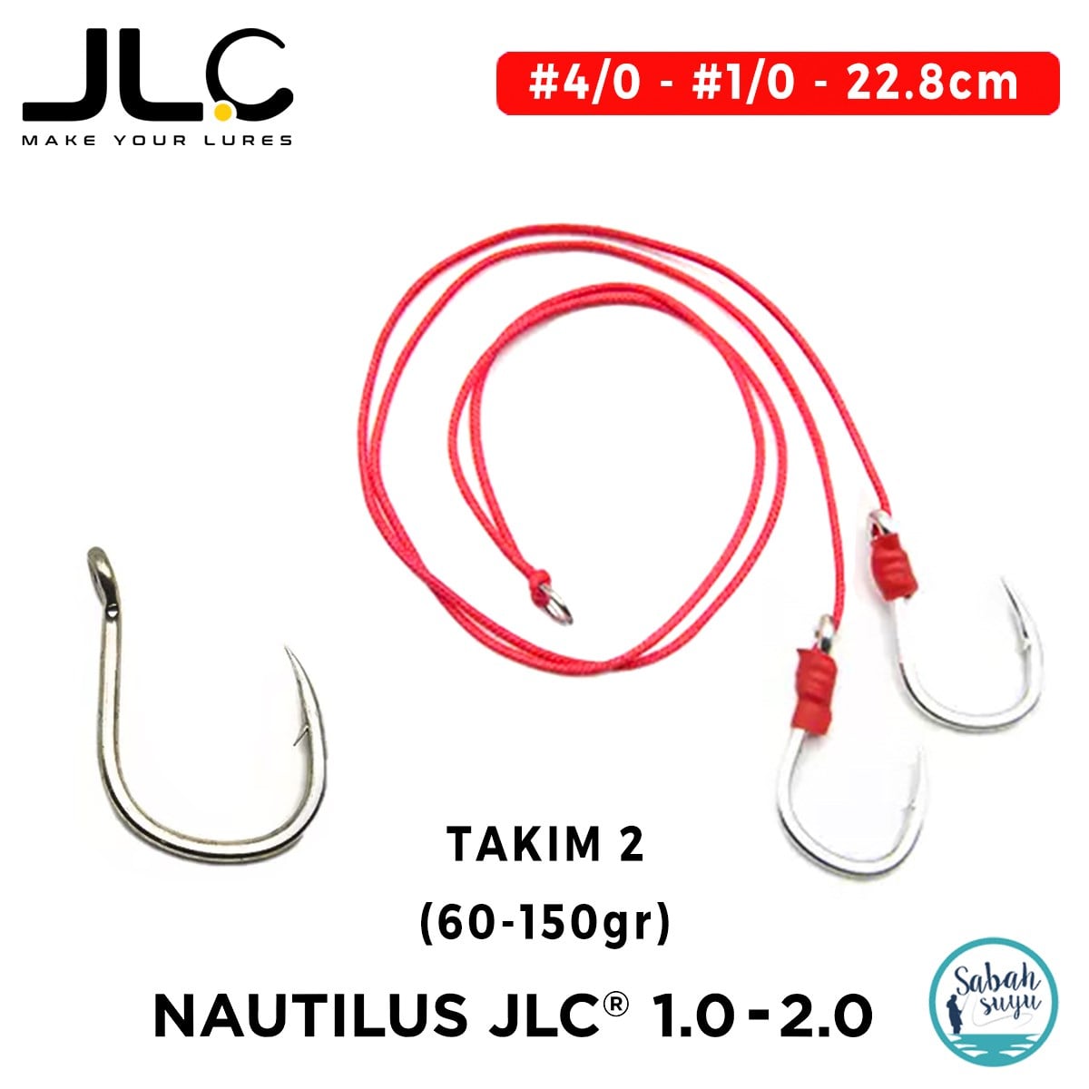 JLC Nautilus 1.0/2.0 Live Kabura İğne Takımı 2 (60gr-150gr)