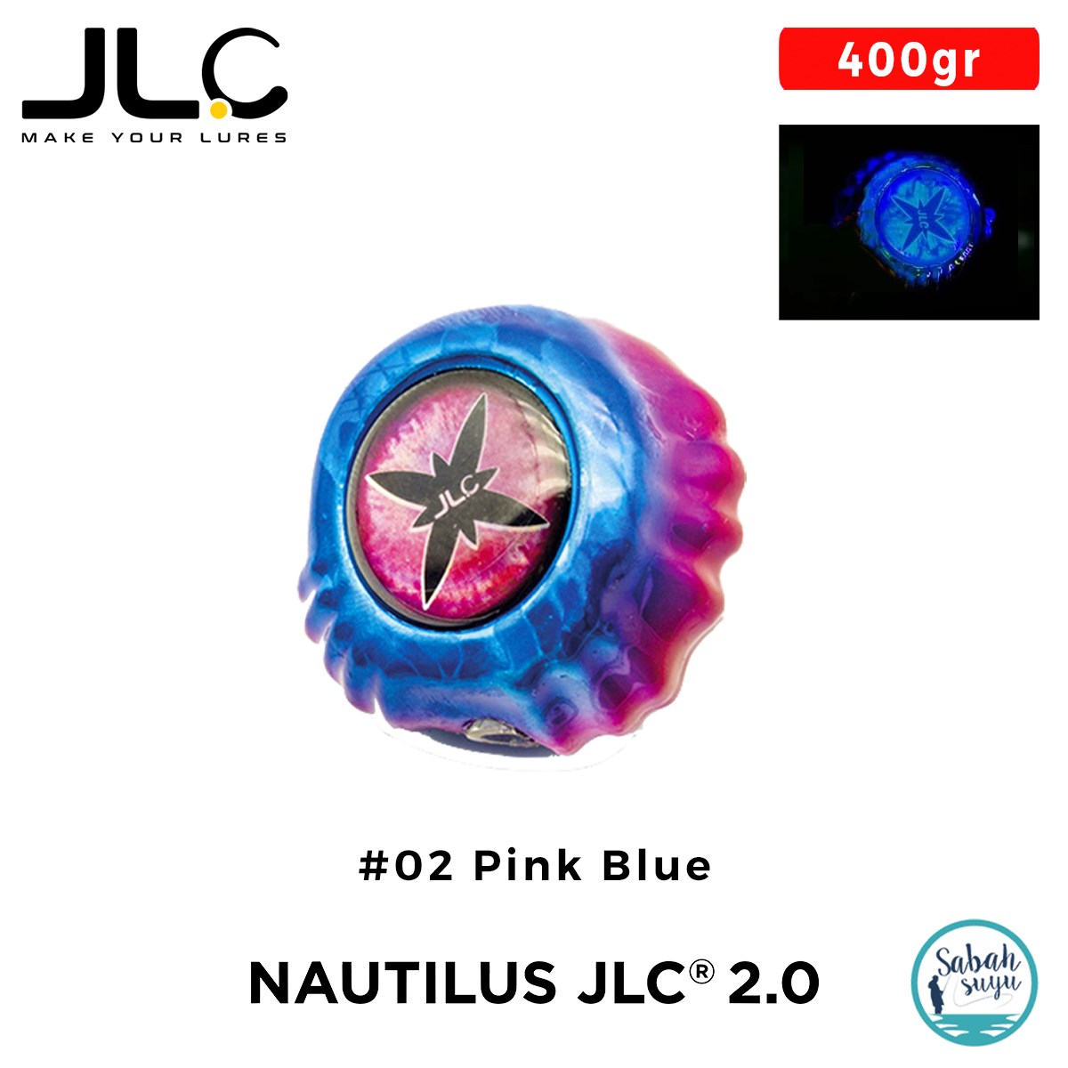 JLC Nautilus 2.0 Tai Rubber Kafa 400gr #02 Pink Blue