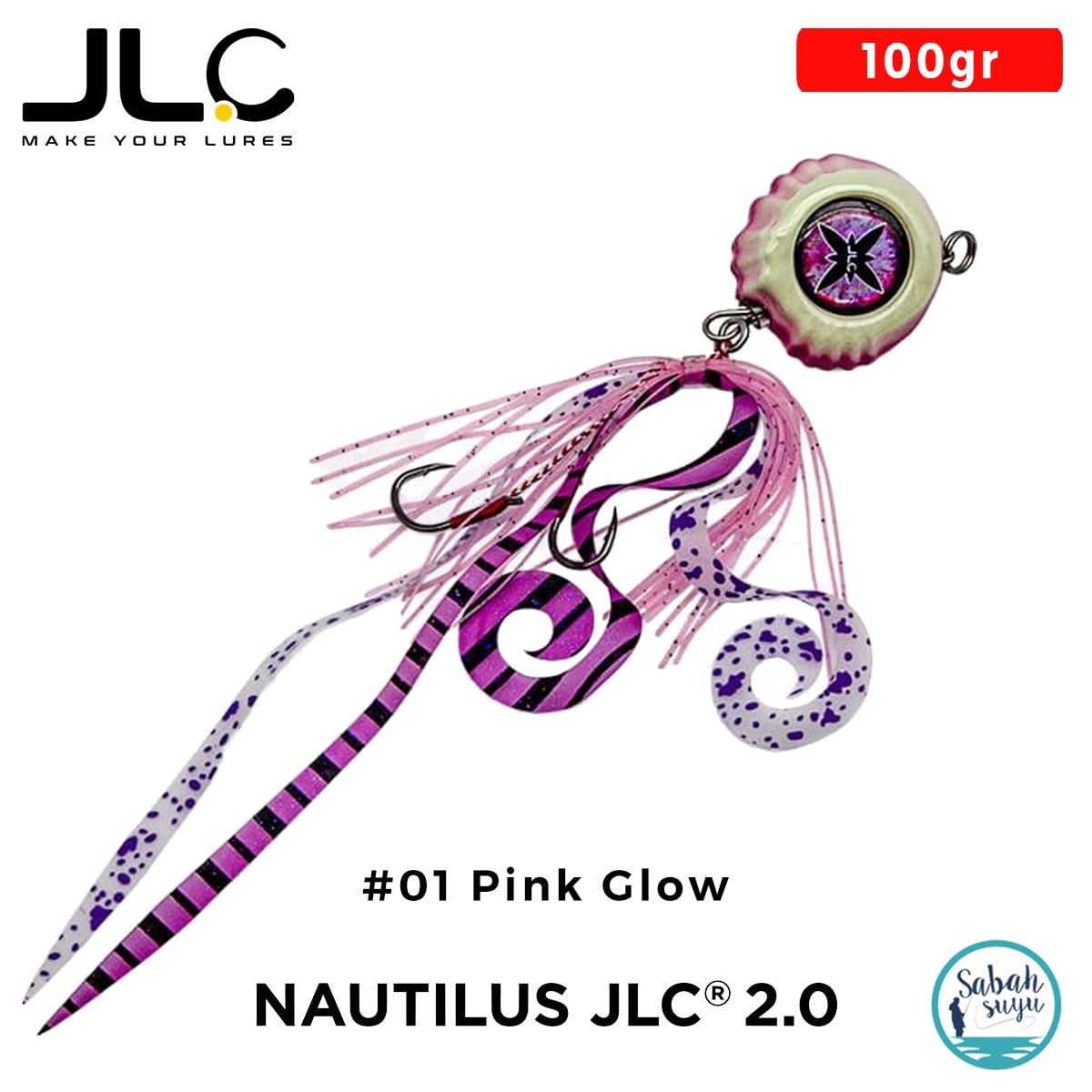 JLC Nautilus 2.0 Tai Rubber Set 100gr #01 Pink Glow