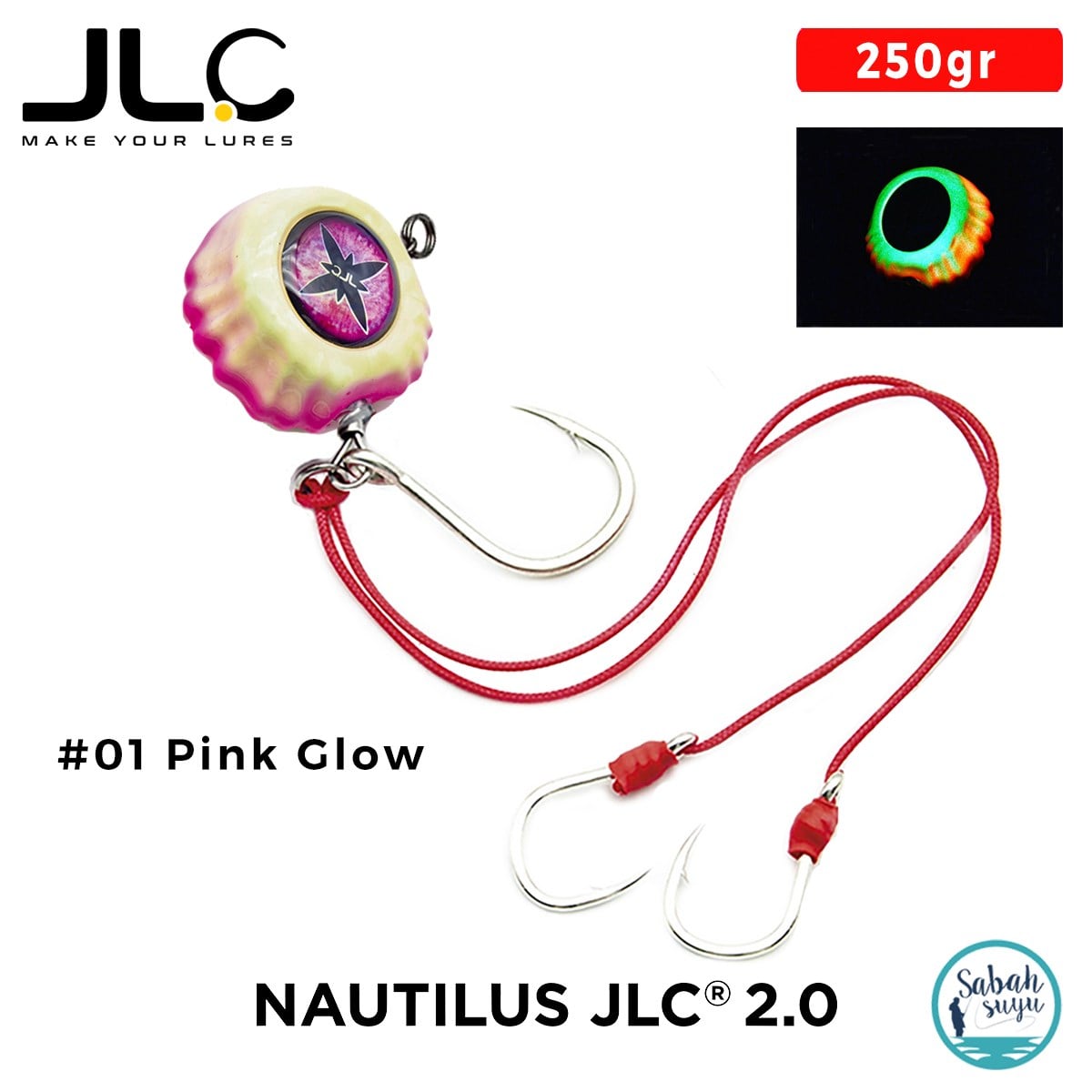 JLC Nautilus 2.0 Live Kabura Set 250gr #01 Pink Glow