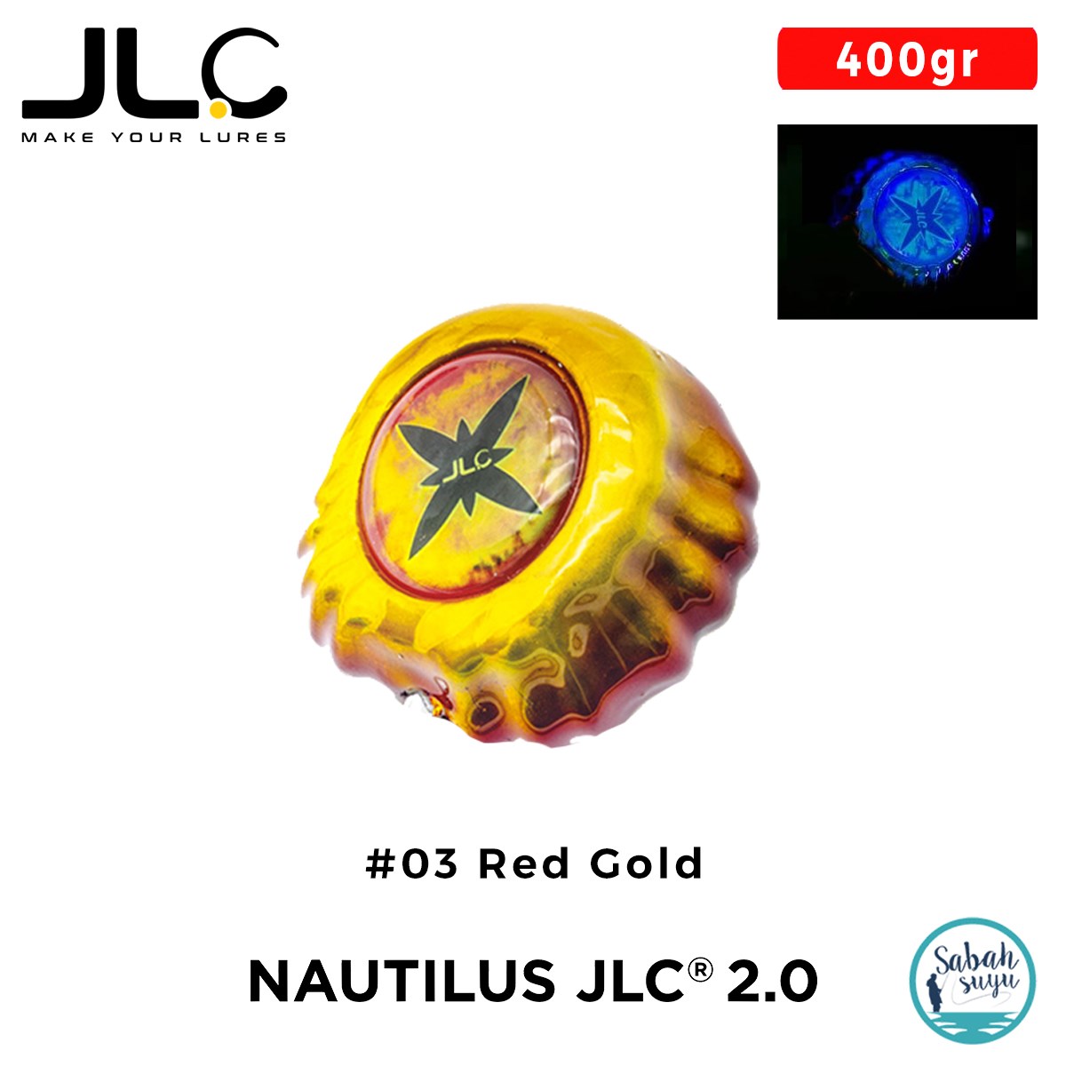 JLC Nautilus 2.0 Tai Rubber Kafa 400gr #03 Red Gold
