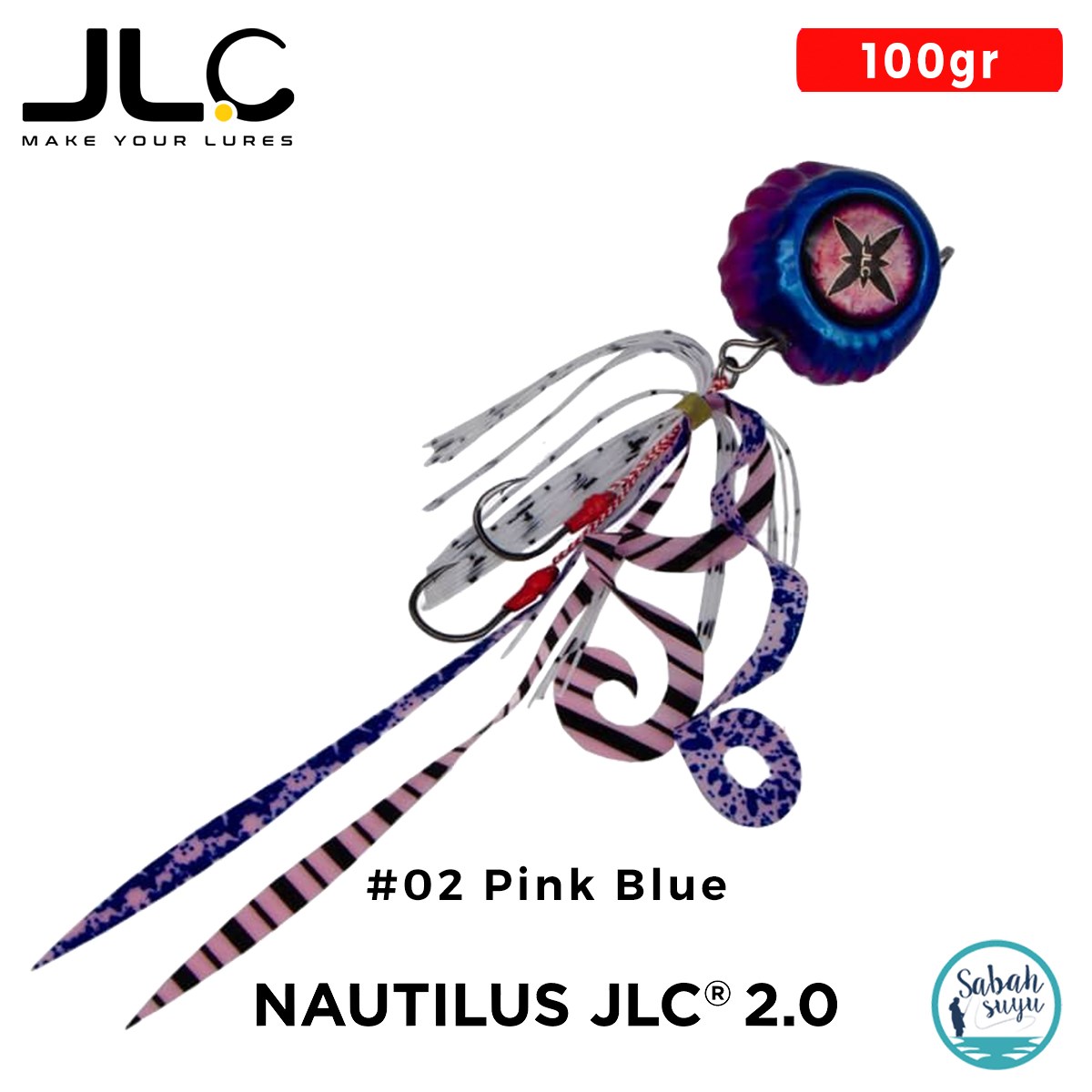 JLC Nautilus 2.0 Tai Rubber Set 100gr #02 Pink Blue