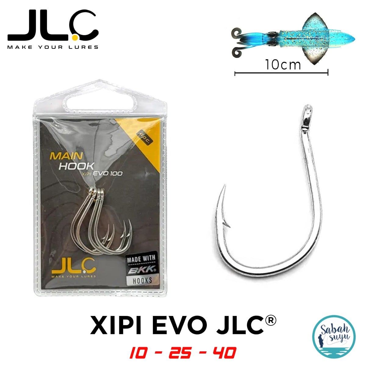JLC Xipi Evo 10cm Kafa İğnesi (4 Adet)