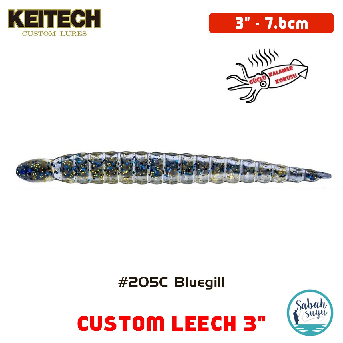 Keitech Custom Leech 7.6cm (3