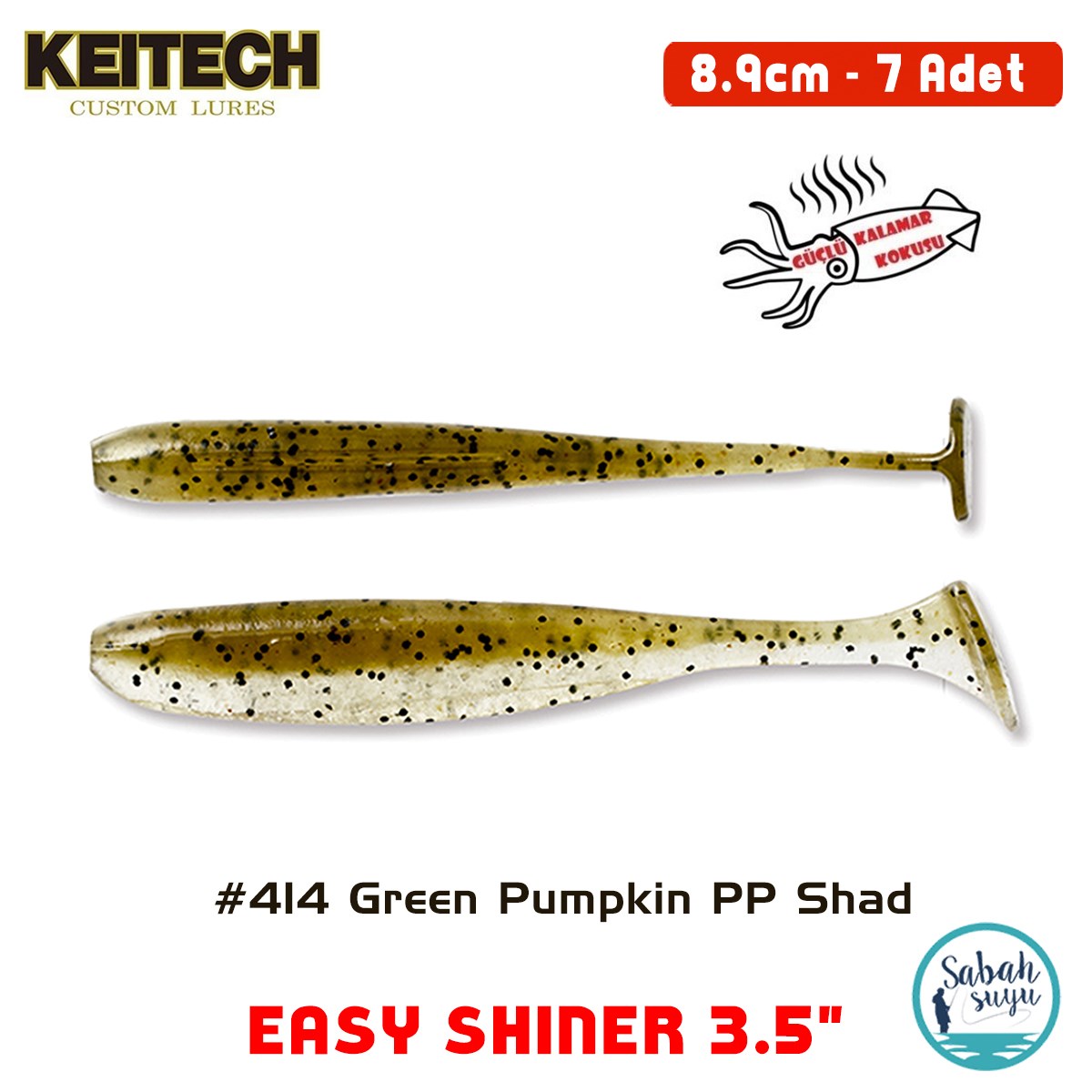 Keitech Easy Shiner 8.9cm (3.5