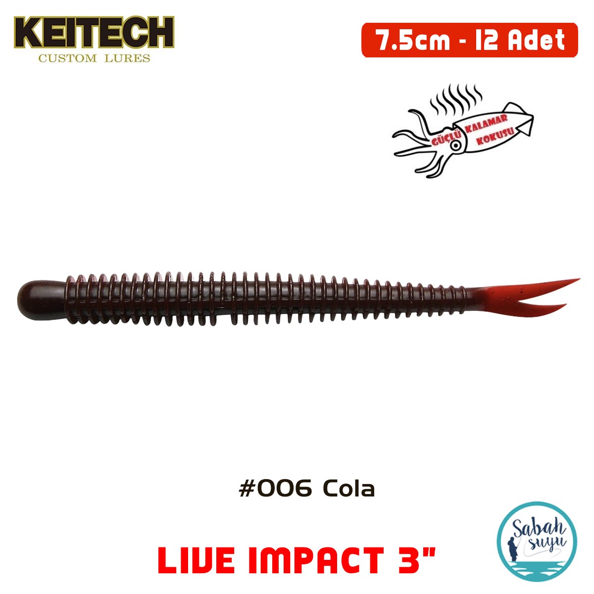 Keitech Live İmpact 7.5cm (3