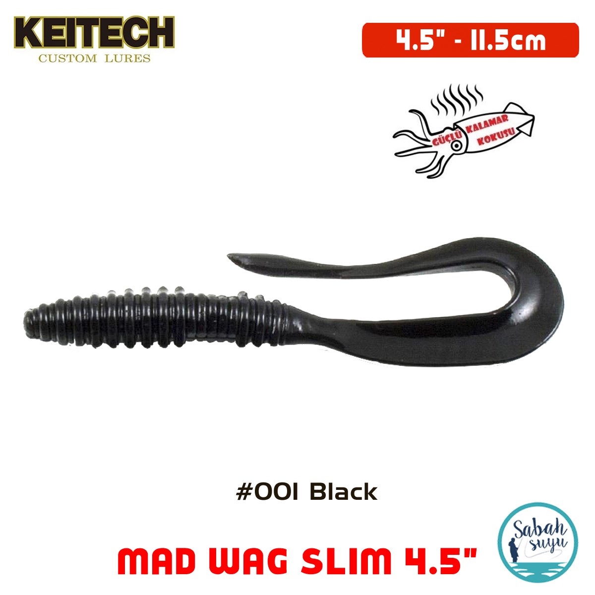 Keitech Mad Wag Slim 11.5cm (4.5
