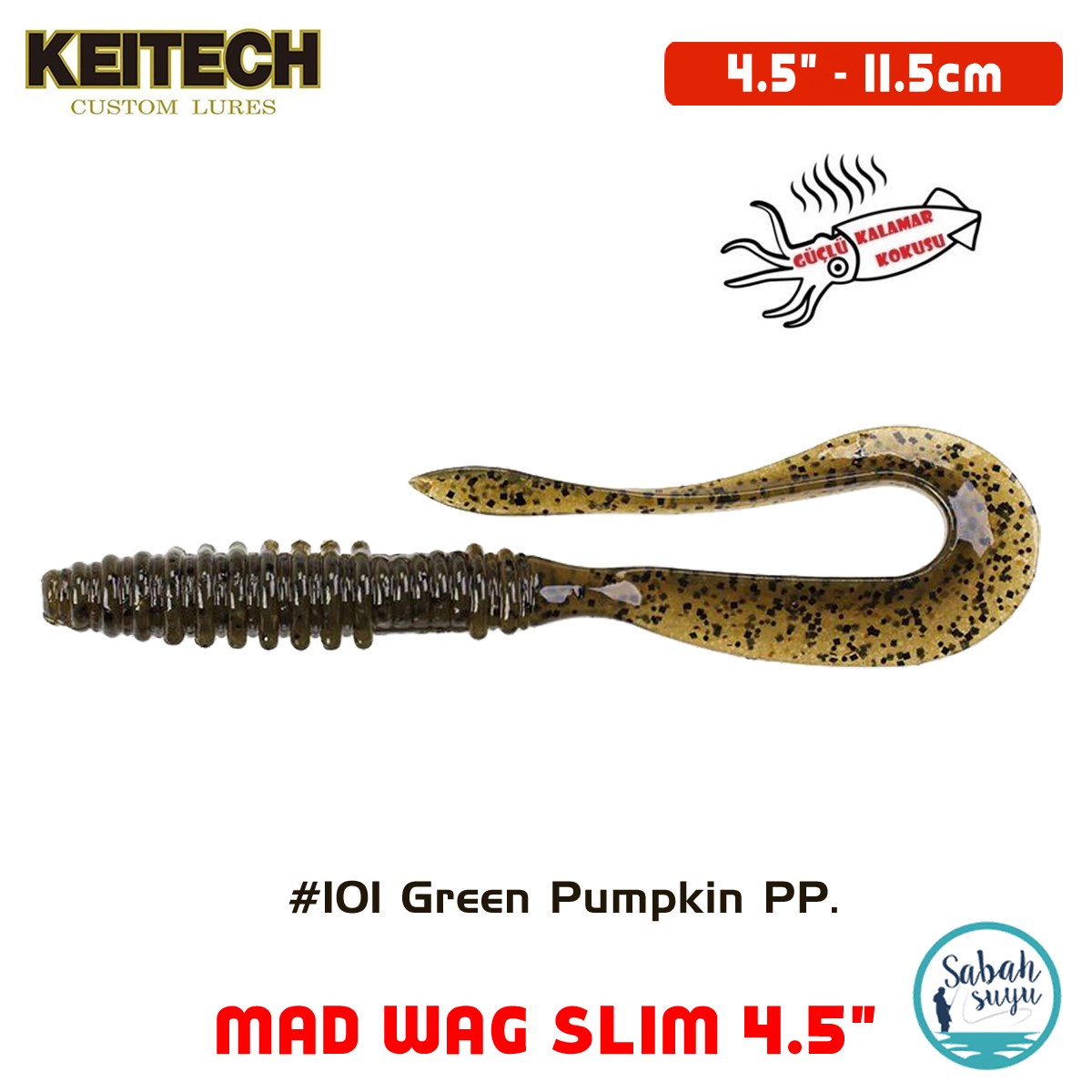 Keitech Mad Wag Slim 11.5cm (4.5