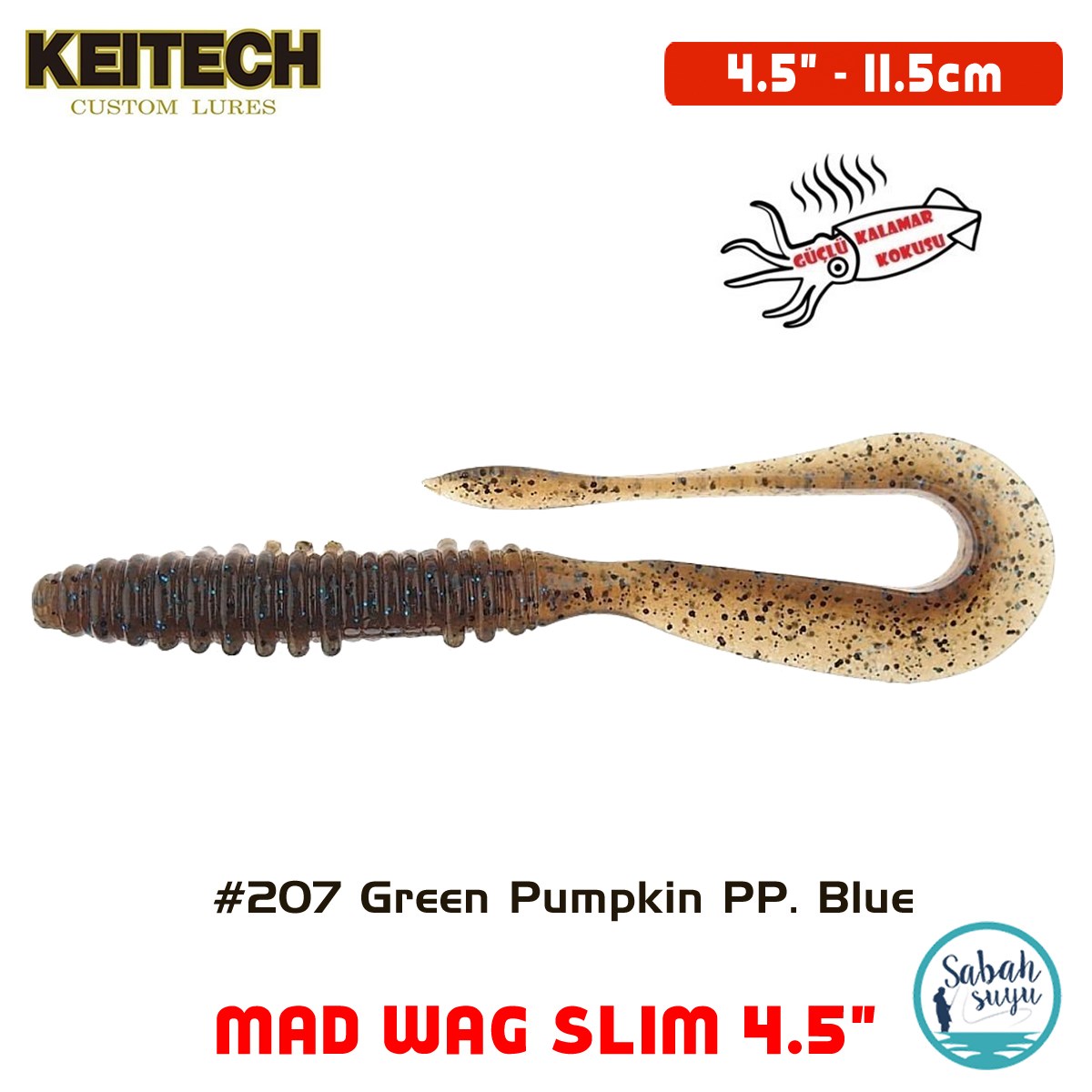 Keitech Mad Wag Slim 11.5cm (4.5