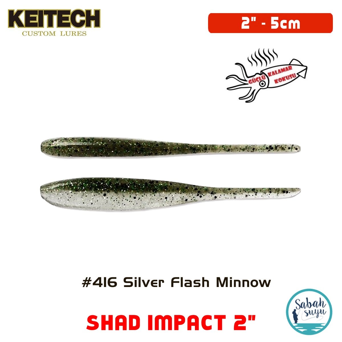 Keitech Shad İmpact 5cm (2