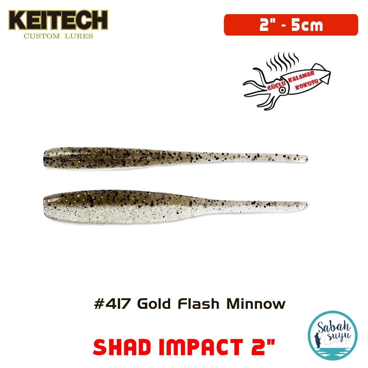 Keitech Shad İmpact 5cm (2