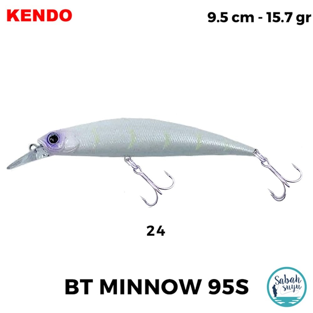 Kendo BT Minnow 95S 9.5cm 15.7gr Maket Balık #24