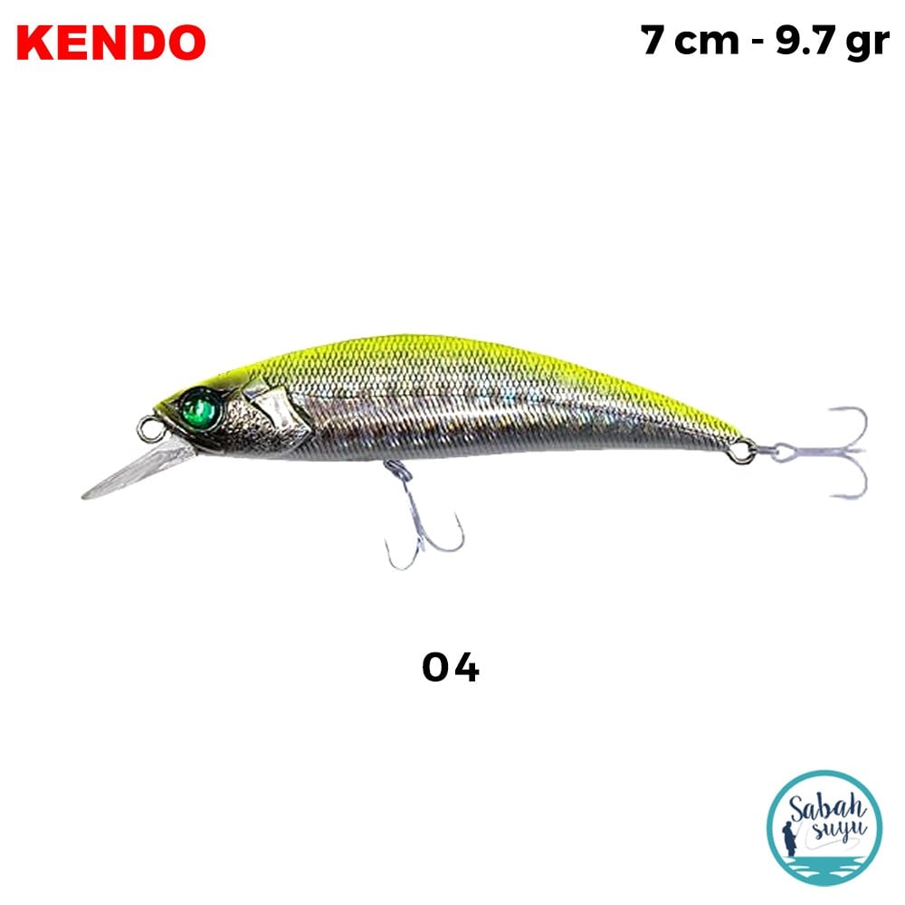 Kendo Zero Arise Minnow 70S 7cm 9.7gr #04