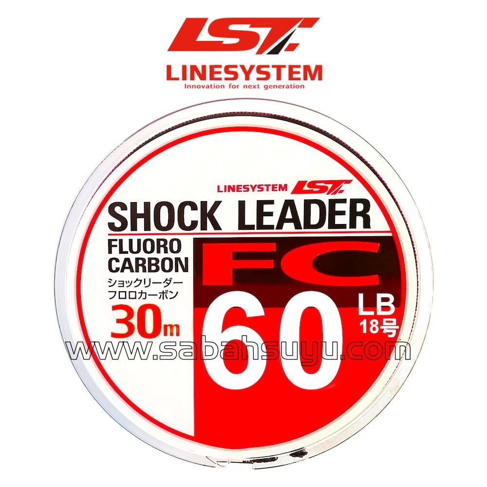 Linesystem Fluorocarbon Şok Lider Misina #18 0.70mm 60lb. 30mt.