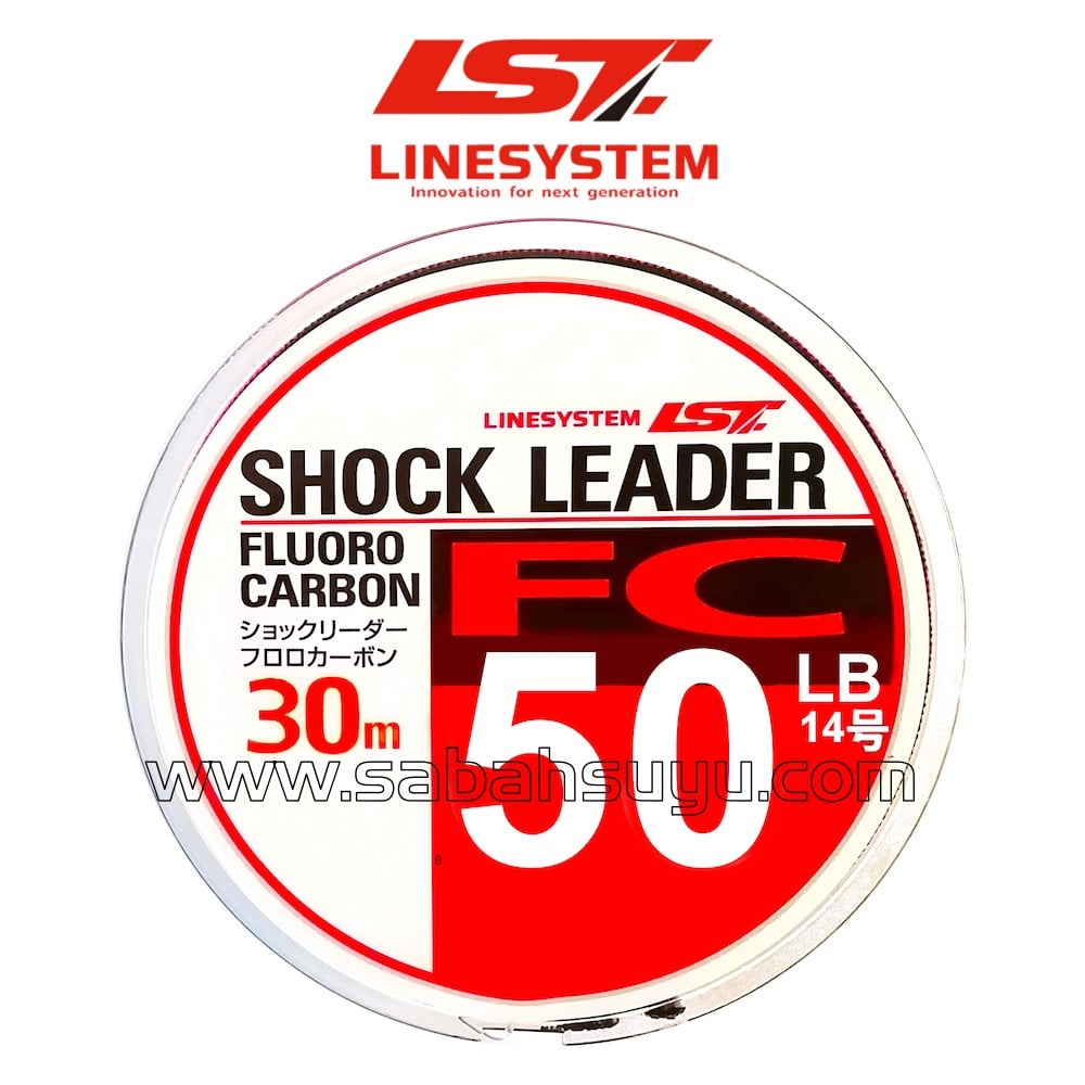 Linesystem Fluorocarbon Şok Lider Misina #14 0.63mm 50lb. 30mt.