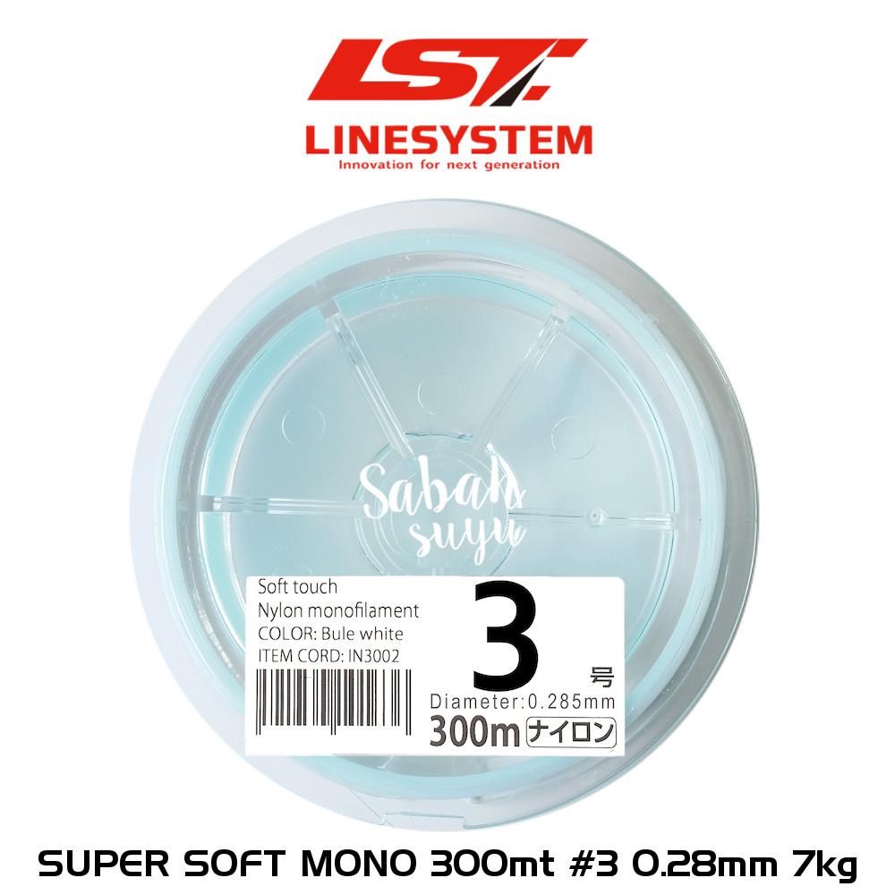 Linesystem Super Soft Mono Misina #3 0.28mm 7kg. 300mt.
