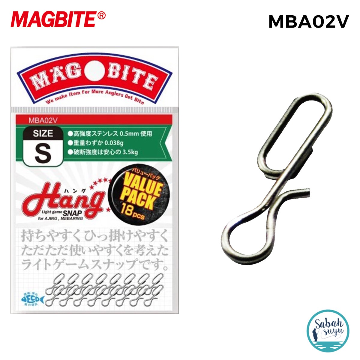 Magbite Light Game Snap Hang #S (18 Adet)