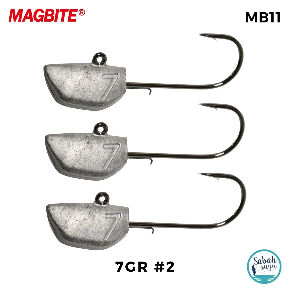 Magbite MD Head Jighead #2 7gr (3 Adet)