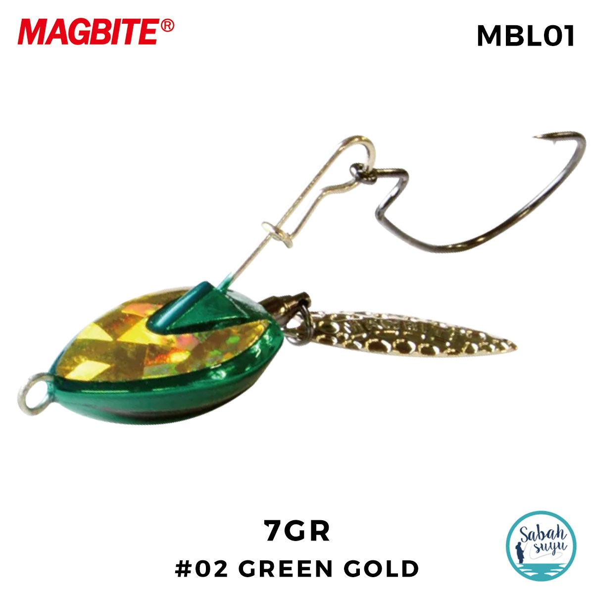 Magbite Vassalo Swimming Rig 7gr #02 Green Gold