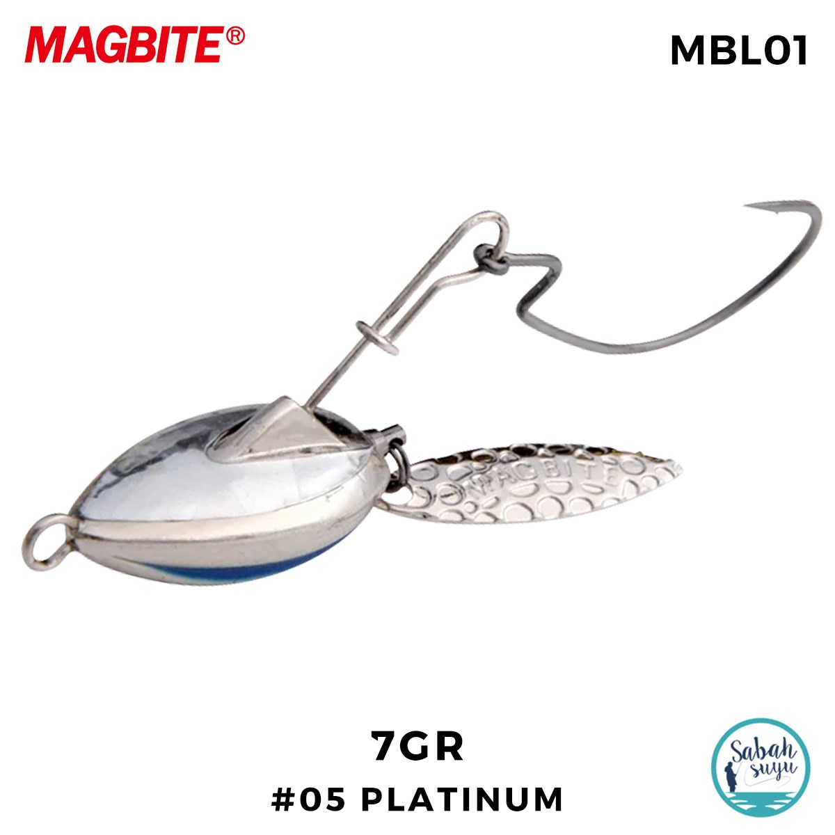 Magbite Vassalo Swimming Rig 7gr #05 Platinum