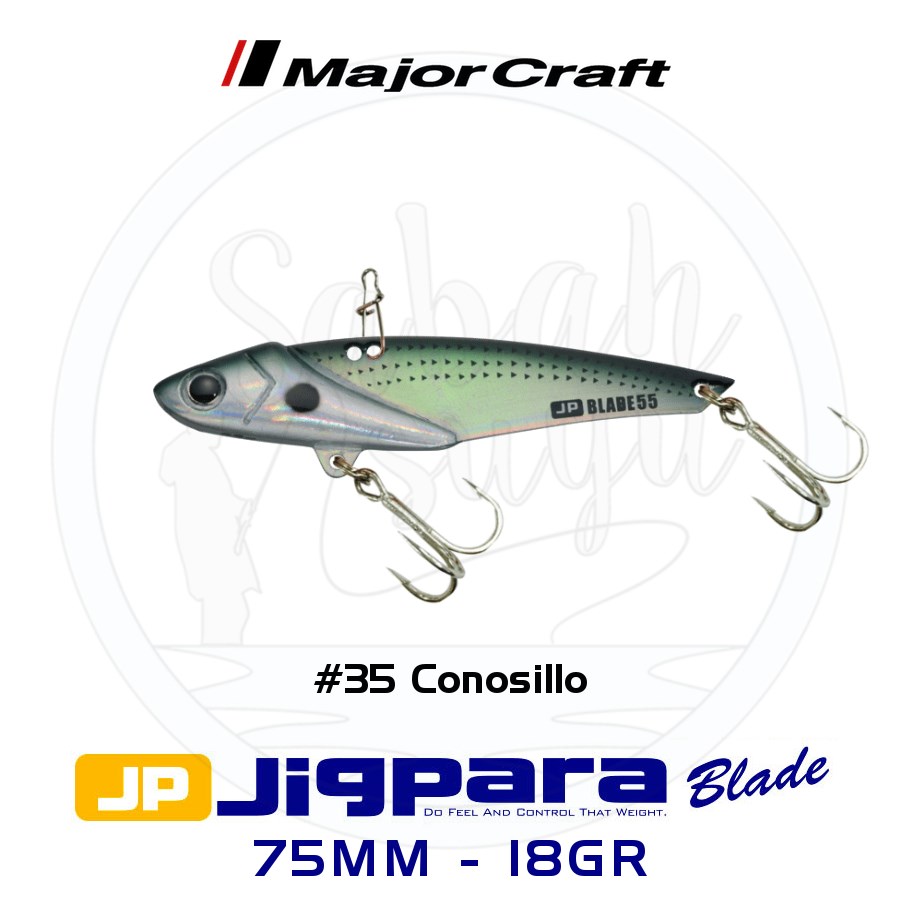 Major Craft Jigpara JPB-75 Blade Vibrasyon Jig 75mm 18gr #35 Conosillo