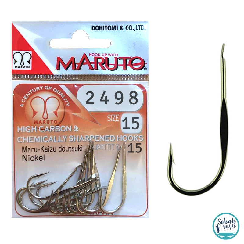 Maruto 2498 Nikel Tekli İğne Beyaz #15 (15 adet)