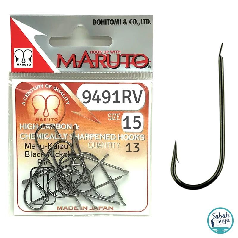 Maruto 9491RV BN Çapraz Tekli İğne Siyah # 15 (13 adet)