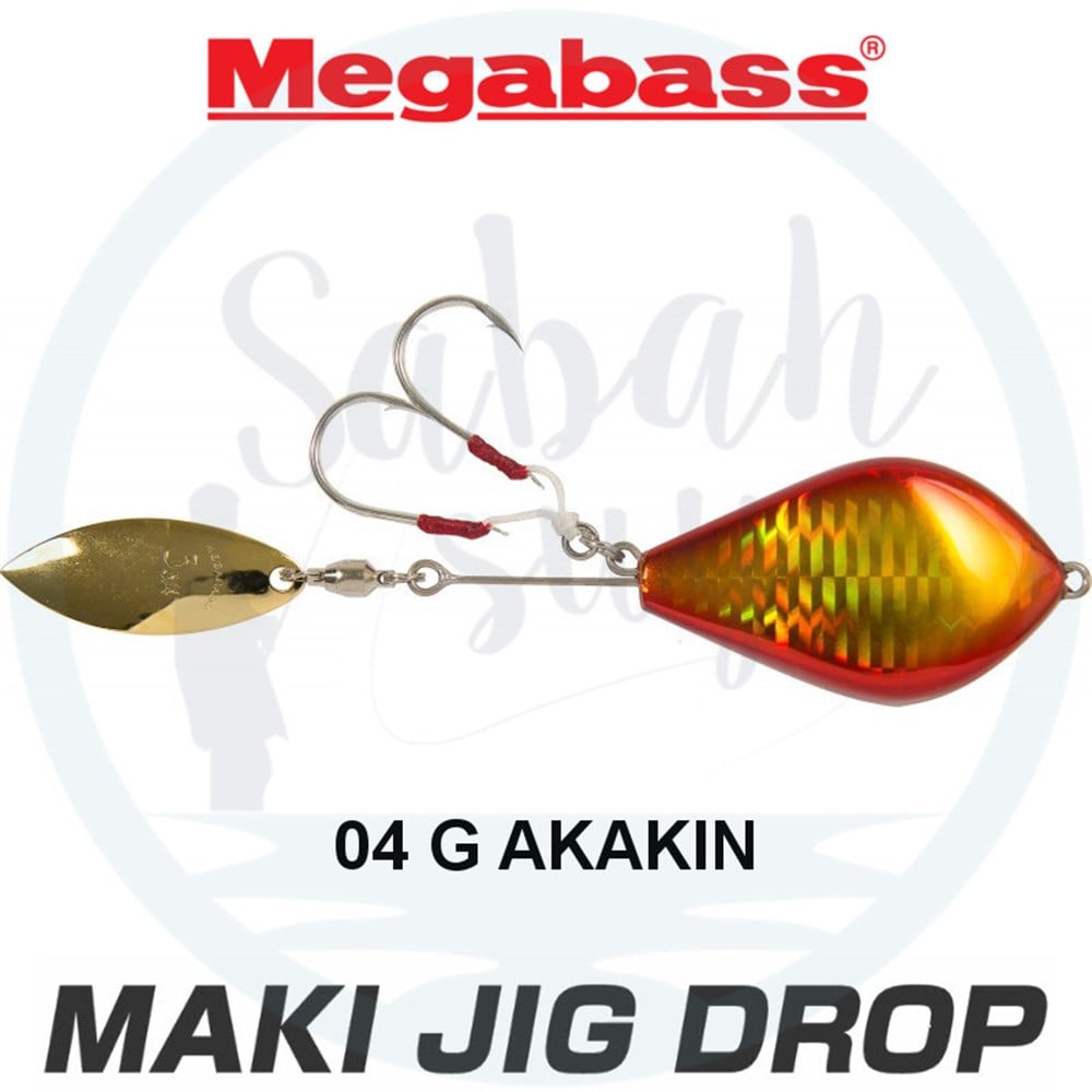 Megabass Maki Jig Drop 150gr 04 G Akakin